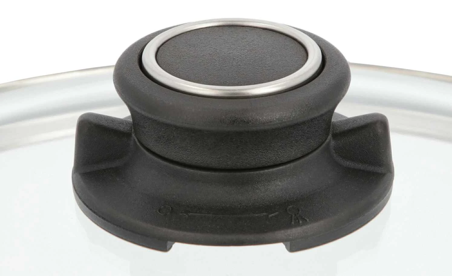 Meisterkoch Sicherheitsglasdeckel 24 cm Universal | 24|cm 2 Meisterkoch Sicherheitsglasdeckel 24 cm Universal | 24|cm – Bild 2