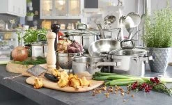 Meisterkoch Edelstahlpfanne Ø 28 cm CELSUS | 4,8|cm