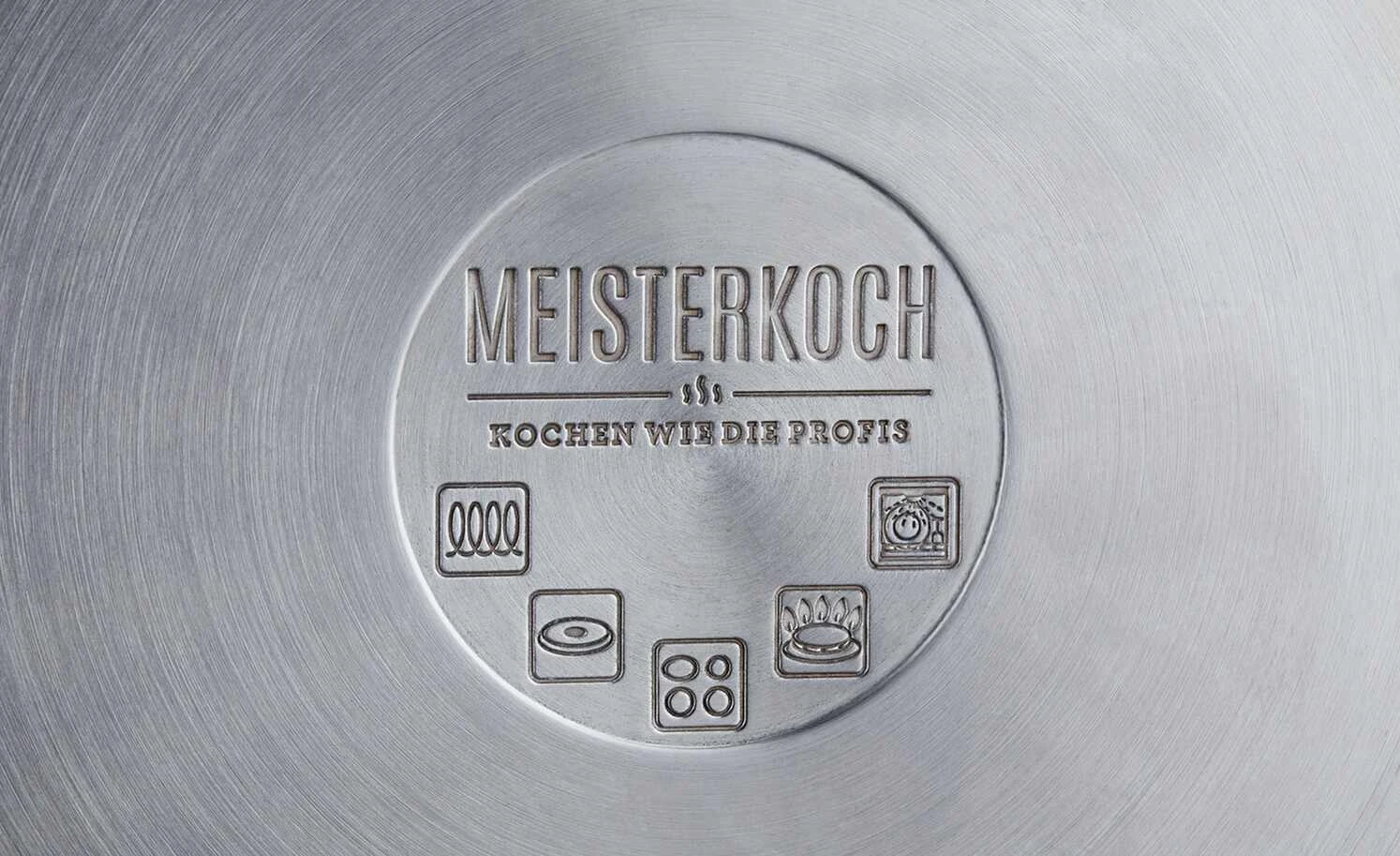 Meisterkoch Edelstahlpfanne Ø 28 cm CELSUS | 4,8|cm 4 Meisterkoch Edelstahlpfanne Ø 28 cm CELSUS | 4,8|cm – Bild 4