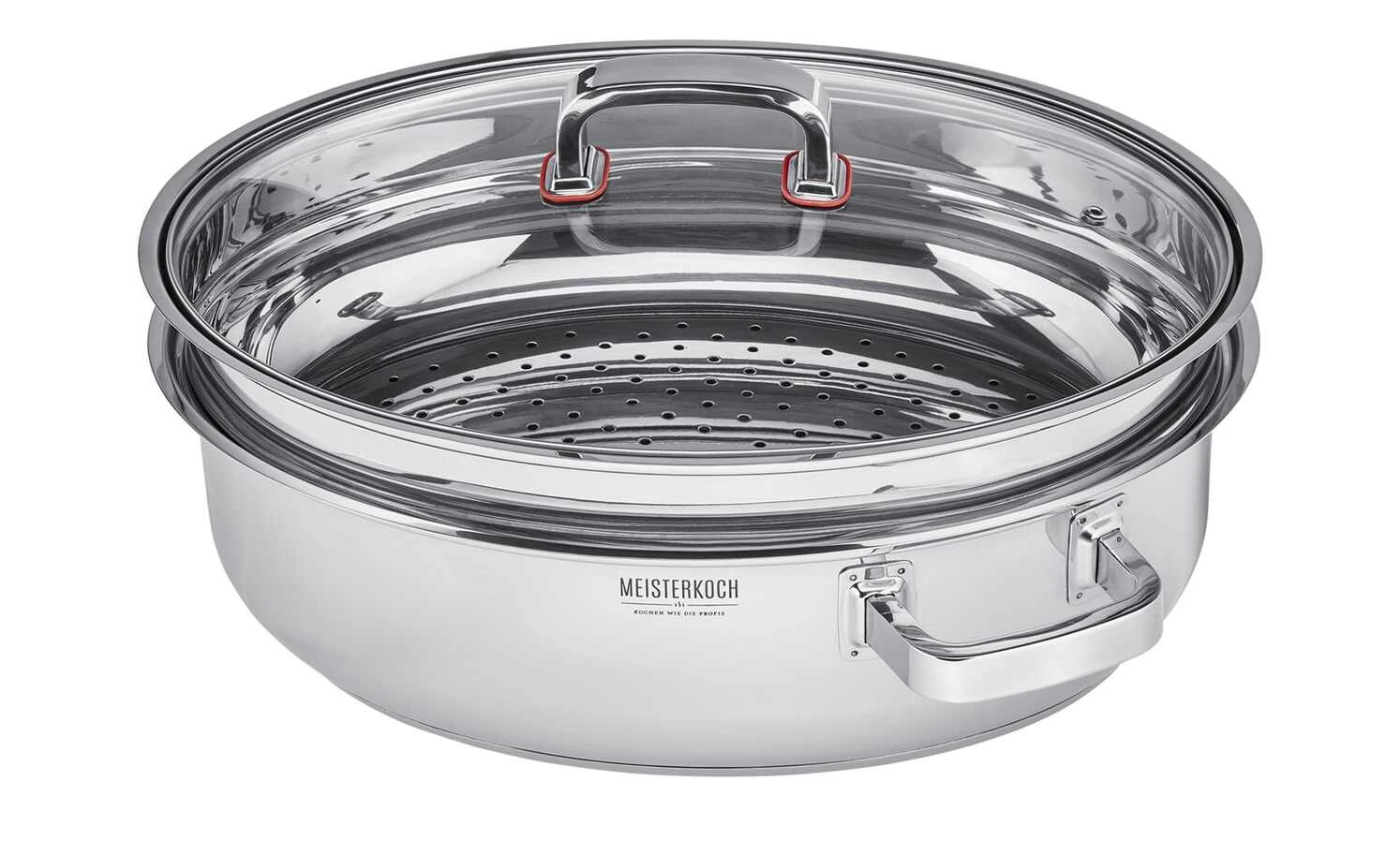 Meisterkoch Bräter mit Glasdeckel, 3-teilig FOCUS 13 Meisterkoch Bräter mit Glasdeckel, 3-teilig FOCUS – Bild 13