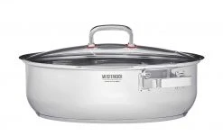 Meisterkoch Bräter mit Glasdeckel, 3-teilig FOCUS 19 Meisterkoch Bräter mit Glasdeckel, 3-teilig FOCUS -Mondial Shop 12531299 4 202010290741