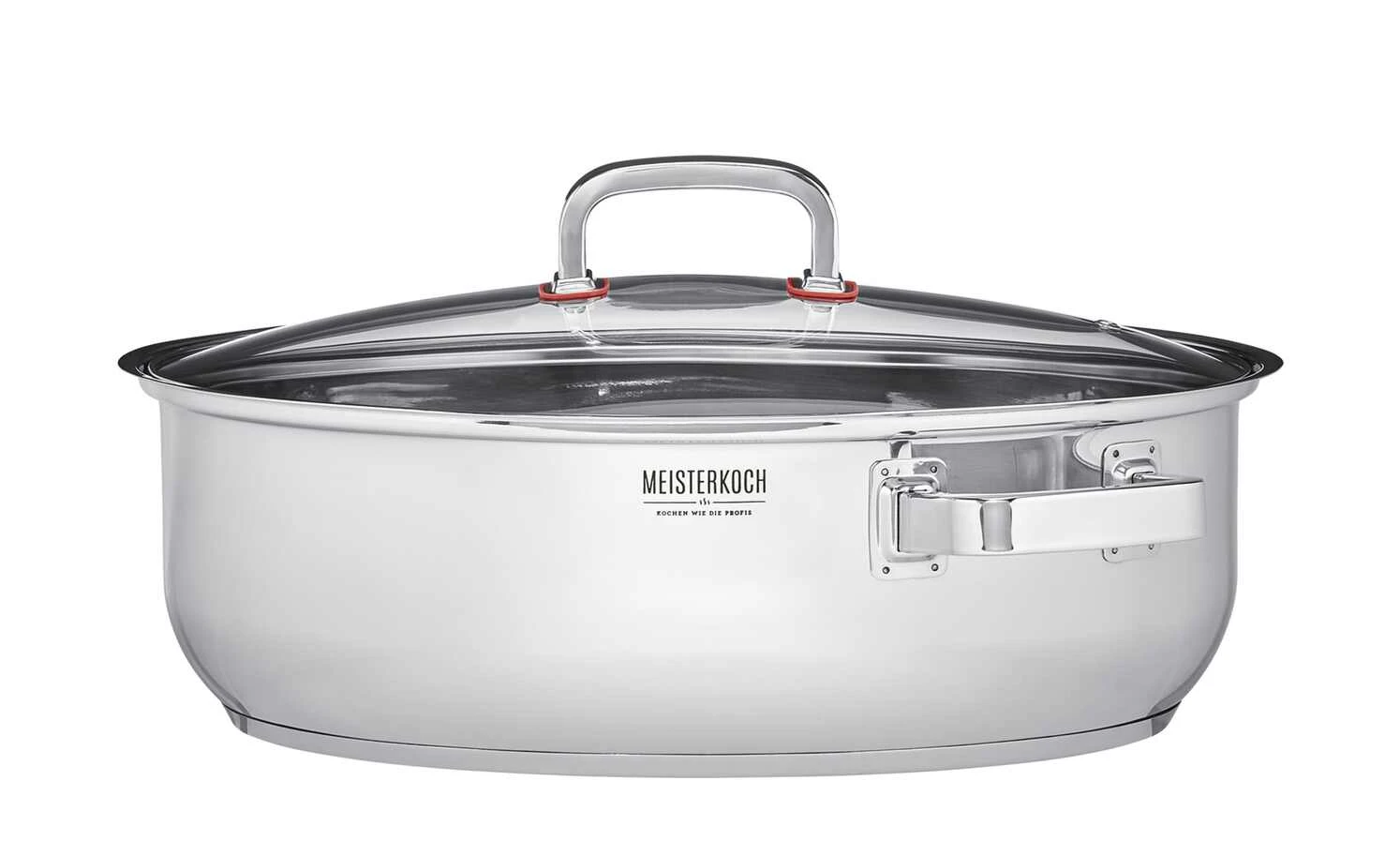 Meisterkoch Bräter mit Glasdeckel, 3-teilig FOCUS 7 Meisterkoch Bräter mit Glasdeckel, 3-teilig FOCUS – Bild 7