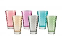 LEONARDO Gläser groß, 6er-Set Optic | 300|ml -Mondial Shop 549169 8 202102122236